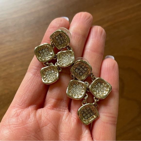 Sparkling Anthro Earrings - Picture 1 of 4